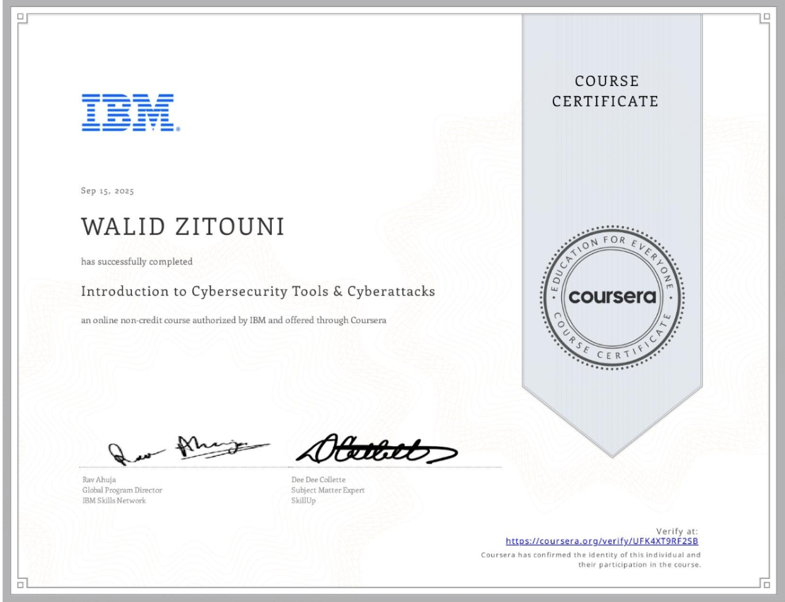 Certification 2